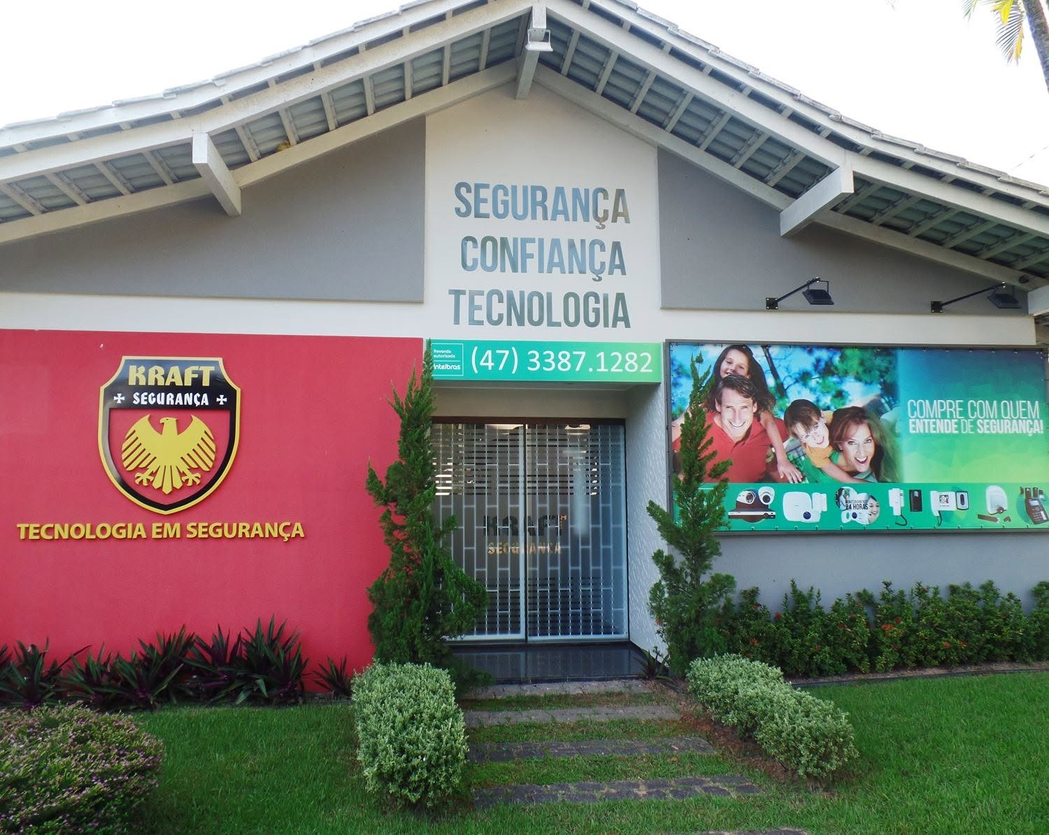 Fachada da sede da Kraft em Pomerode