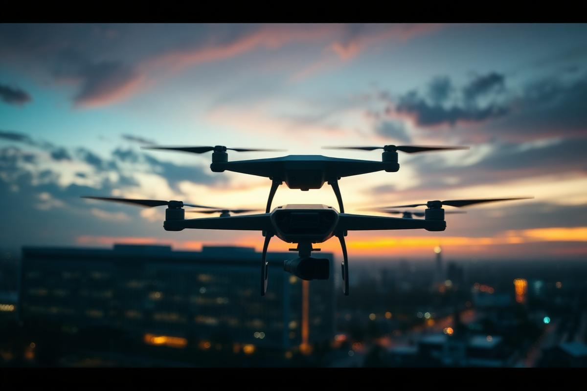 Drones no perímetro: reforço aéreo para operações industriais